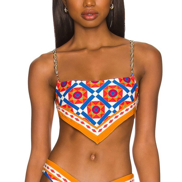 WeWoreWhat Other - We Wore What Bandana Bikini Top NWOT